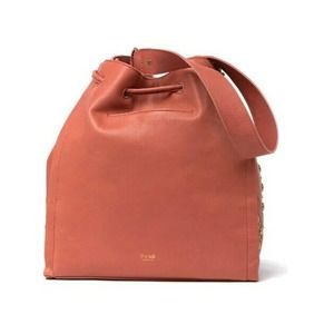 The Sak Collective Grenada Leather Bucket Shoulder Bag Clay Stud $209